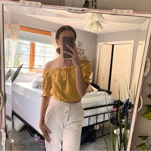 off shoulder top